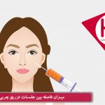 میزان فاصله بین جلسات تزریق چربی